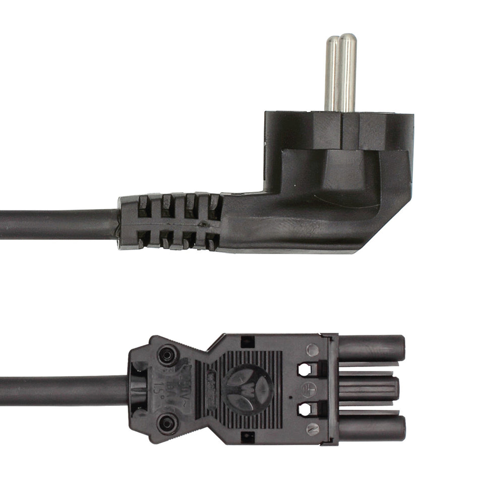 Forsyningskabel til SYSTEMLED, Wieland GST18, 230Vac, flere varianter (240X00-0X)