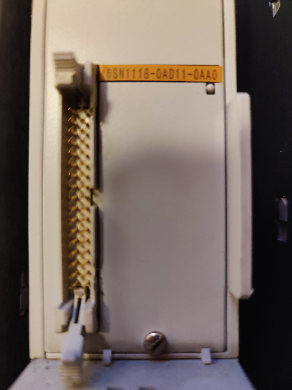Simodrive 611A, Reg. kort, 1 akset, motormålesystem (6SN1118-0AD11-0AA0)