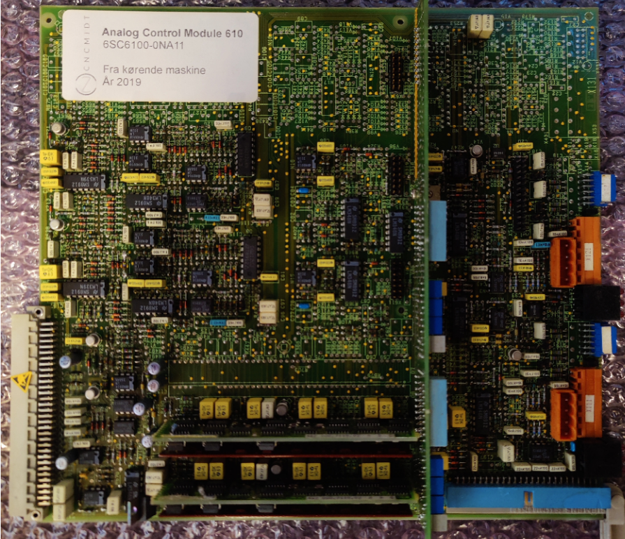 Simodrive 610, Reg. kort, 2 akser, Analog (6SC6100-0NA11)