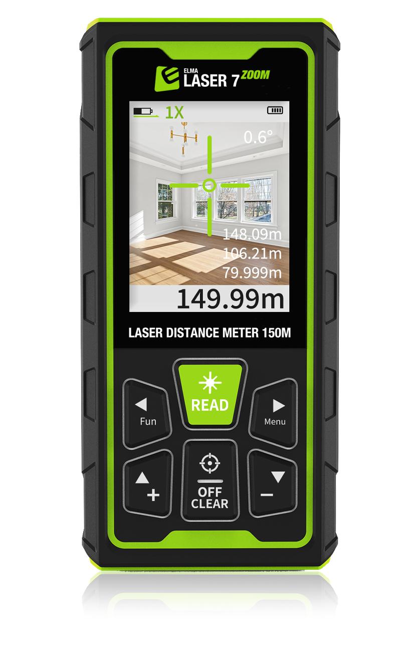 Elma Laser 7 Zoom Laserafstandsmåler 150m digitalt sigte