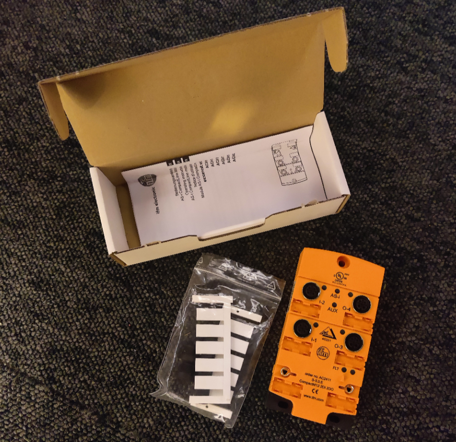 IFM, AS-i, CompactLine M12, 2DI, 2DO (AC2411)